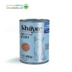 کنسرو پته گربه با طعم ماهی وزن 400 گرمی برند شایر کد 224133