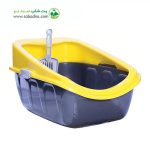 ظرف خاک گربه مدل جورج لبه دار به همراه بیلچه