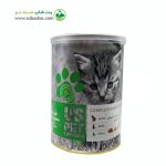 کنسرو بچه گربه با طعم مرغ ، اردک و کدوتنبل وزن 400 گرمی برند یو اس پت (سبز)