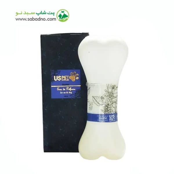 عطر یو اس پت مخصوص سگ و گربه با رایحه دانهیل 100 میلی لیتری USPet (آبی)