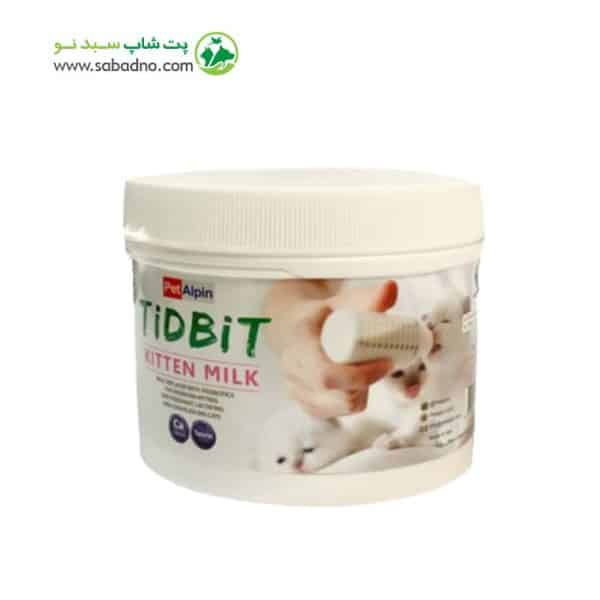 شیر خشک گربه تیدبیت 300 گرمی برند پت آلپین