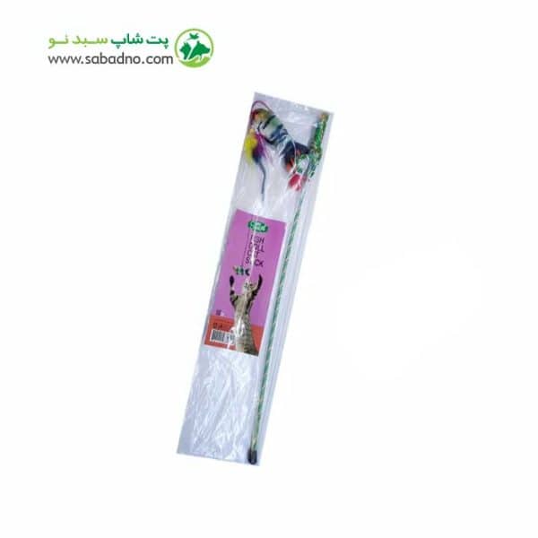 چوب اسباب بازی گربه سویل پت طرح عروسک ماهی 50 سانت