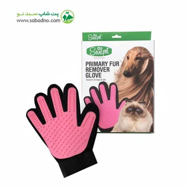 دستکش ماساژ حیوانات سویل پت مدل Prime