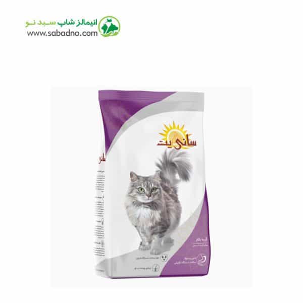 غذای گربه بالغ برند سانی پت مدل adult cat وزن 2 کیلوگرم