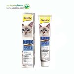 خمیر مولتی ویتامین گربه جیم کت مدل Duo Paste Multi Vitamin با طعم ماهی تن وزن ۵۰ گرم