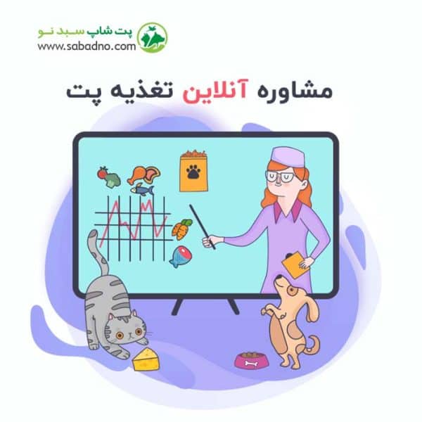 مشاوره آنلاین تغذیه پت همراه با ویزیت توسط دامپزشک (به زودی)