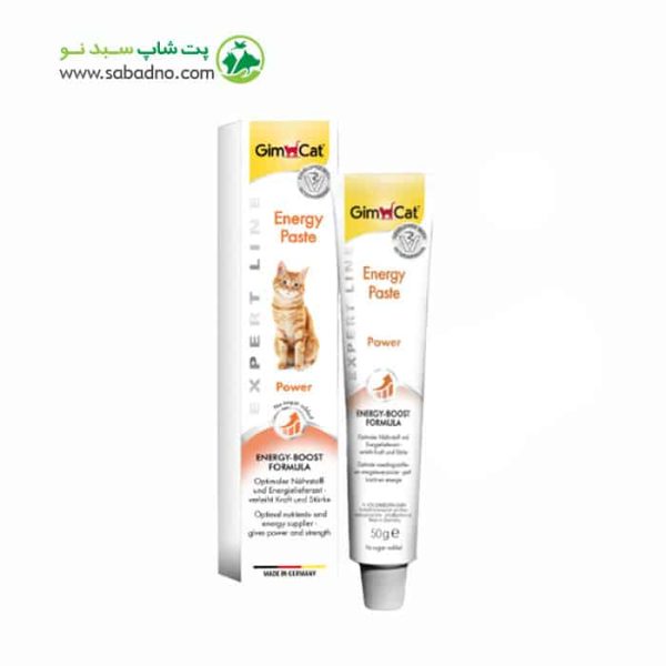 خمیر تقویت انرژی گربه جیم کت GimCat Energy Paste وزن 50 گرم
