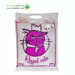 خاک مخصوص گربه گرانول سوپر کلامپ معطر رویال کتس 10 کیلویی رایحه وانیل (صورتی)