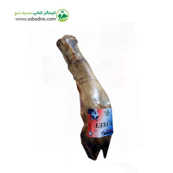 تشویقی سگ مدل پاچه گوساله (سایز بزرگ) برند پاپ اسنویی POP SNOWY بسته1عددی