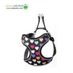 قلاده هارنس مدل طرح دار Helen موجود در 4 سایز متفاوت کد DA46