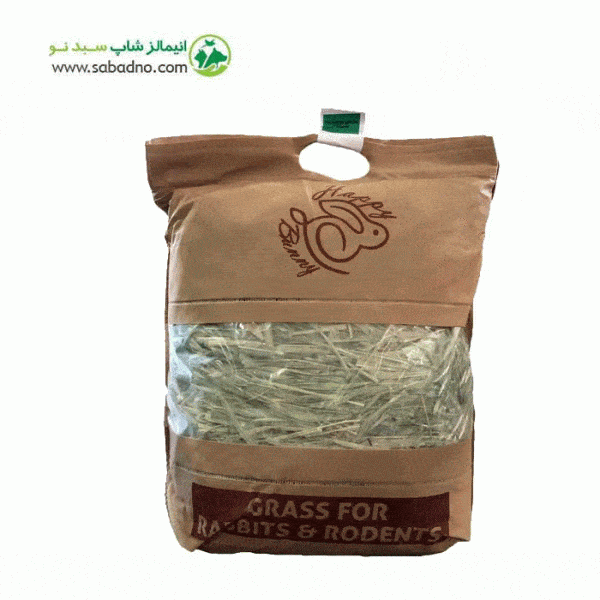 علوفه بسته بندی برند هپی بانی Happy Bunny مدل اورچاد هویج Carrot Orchard وزن 1 کیلوگرم