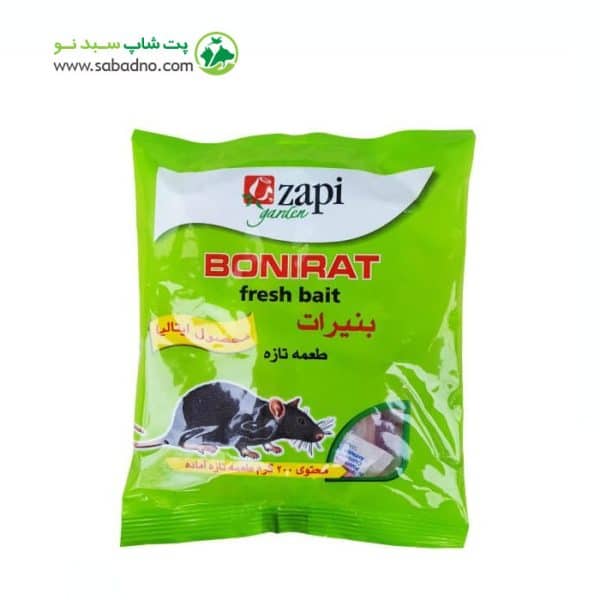 مرگ موش برند زاپی گاردن مدل بنیرات پاستا وزن 200 گرم