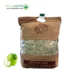 علوفه بسته بندی برند هپی بانیHappy Bunny مدل Apple fodder با طعم سیب وزن 1 کیلوگرم