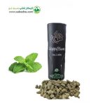 پلت علوفه نعنا برند هپی بانی Happy Bunny مدل Mint fodder pellet با طعم نعنا تازه وزن 500 گرم