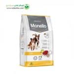 غذای خشک سگ بالغ برند مونلو مدل آلبرد monello go all breed با طعم گوشت گاو، مرغ و برنج وزن 15 کیلوگرم