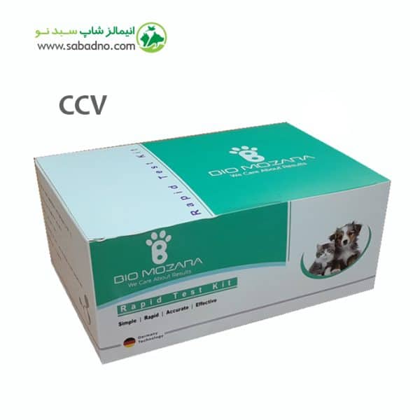 کیت تست کرونا ویروس سگ برند بایوموزارا مدل Canine Corona Virus-CCV بسته 20 عددی
