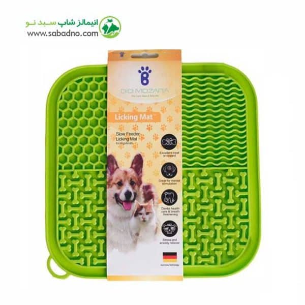 پد لیسیدنی سیلیکونی و آرام‌خور سگ و گربه برند بایومازارا مدل Bio Mozara Licking Pad