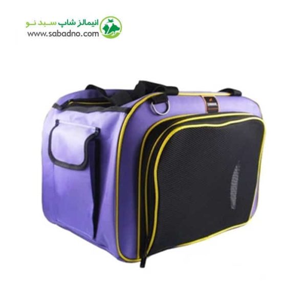 ساک دستی حمل سگ و گربه همراه با درب توری برند دنیل کد LD8