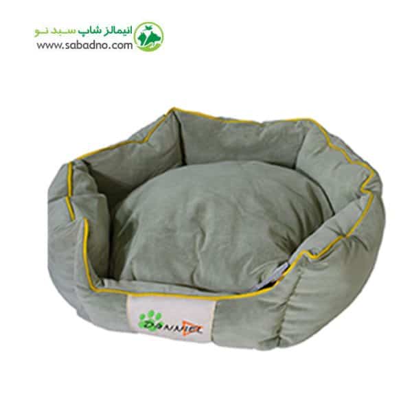 جای خواب سگ و گربه طرح شش ضلعی برند دنیل مدل BON BON کدDB91
