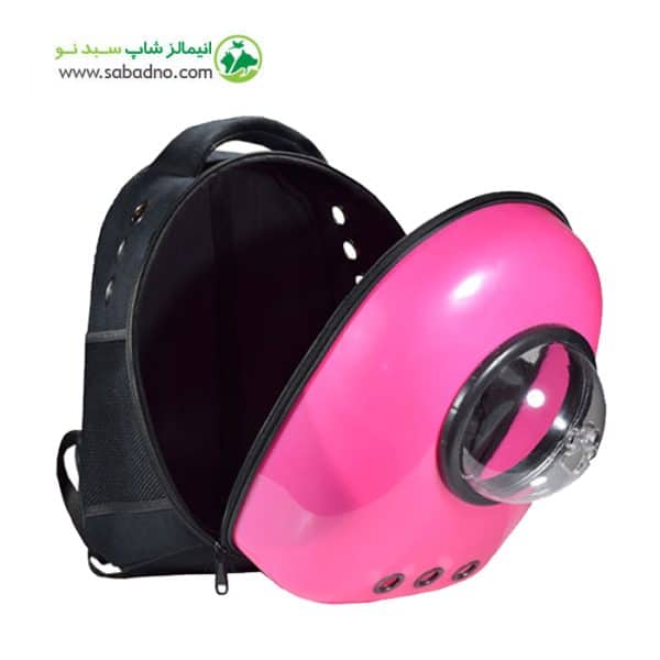 کوله کامپوزیتی با درب پشت ساده مناسب حمل سگ و گربه برند دنیل مدل LIONEL-S کد LD20