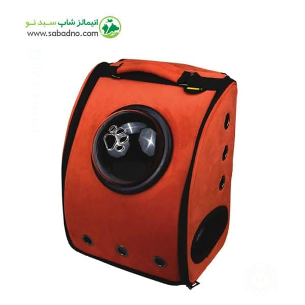 کیف کوله فضایی طلق دار مناسب حمل سگ و گربه برند دنیل مدل NEO کدLD11