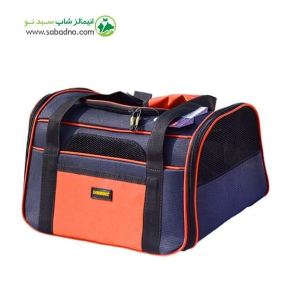کیف حمل سگ وگربه مخصوص پرواز هواپیما برند دنیل مدل نیل NIEL موجود در 2 سایز کد LD19