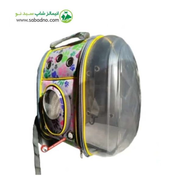 کیف ﺣﻤﻞ ﻓﻀﺎﺋﻰ مناسب حمل پرندگان ﺟﻠﻮ ﺷﻔﺎف پشت ساده برند دنیل ﻣﺪل SHINE-S کد LD25 (bird)