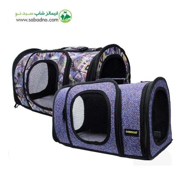 ساک دستی حمل سگ و گربه برند دنیل مدل یانگ Young سایز کوچک کد LD9_M