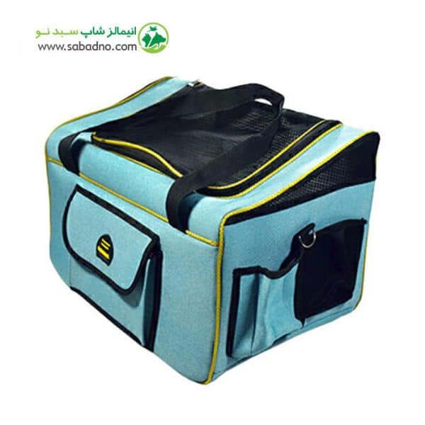 کیف حمل سگ و گربه مخصوص داخل ماشین قابلیت آویز کردن به صندلی برند دنیل مدل اسوان Swan کدLD2