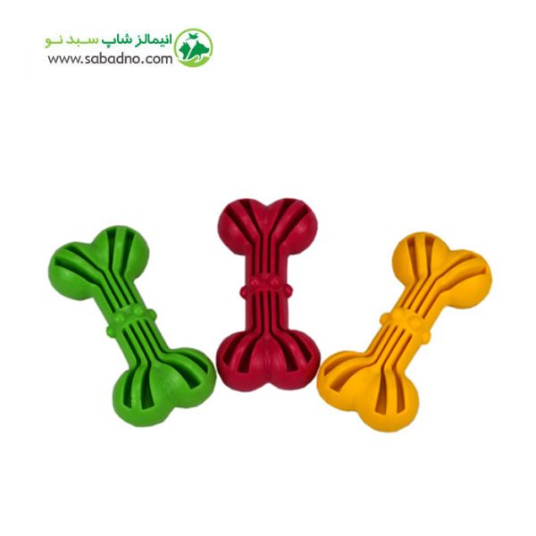 اسباب بازی دندانی سگ برند دنیل مدل استخوان شیاردار کد TOY2