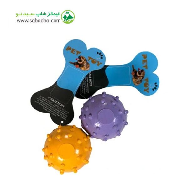 اسباب بازی سگ برند دنیل مدل توپ توپر کد TOY21
