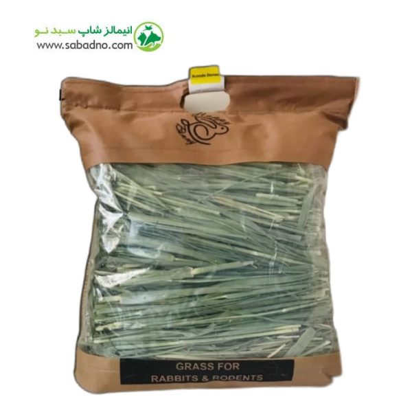 علوفه بسته بندی برند هپی بانیHappy Bunny مدل fodder وزن 1 کیلوگرم