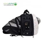کوله کامپوزیتی طرح دار مدل پارکشو مناسب حمل سگ و گربه برند دنیل مدل Jacky کد LD39