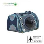 کیف حمل سگ و گربه مناسب کابین هواپیما برند دنیل مدل GEMINI سایز متوسط کد LD30-M