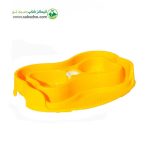 ظرف آب و غذای دوقلوی بطری خور سگ و گربه برند دنیل مدل قلبی کد X76