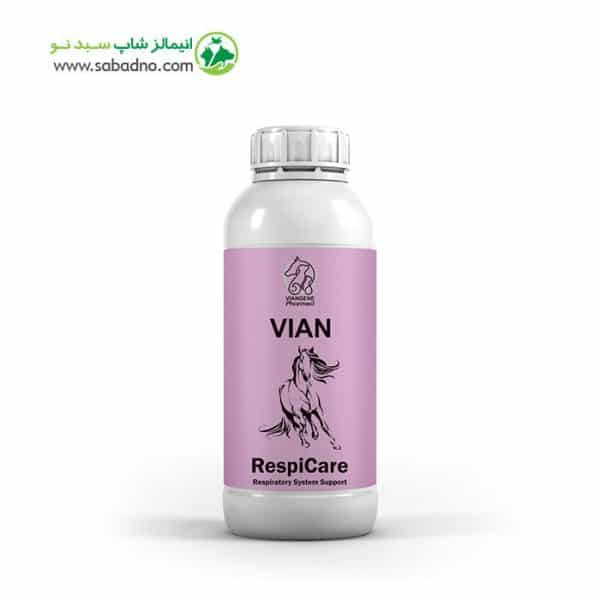 محلول تقویت تنفسی اسب RespiCare برند ویان VIAN مدل Horse respiratory solution بطری 1لیتری