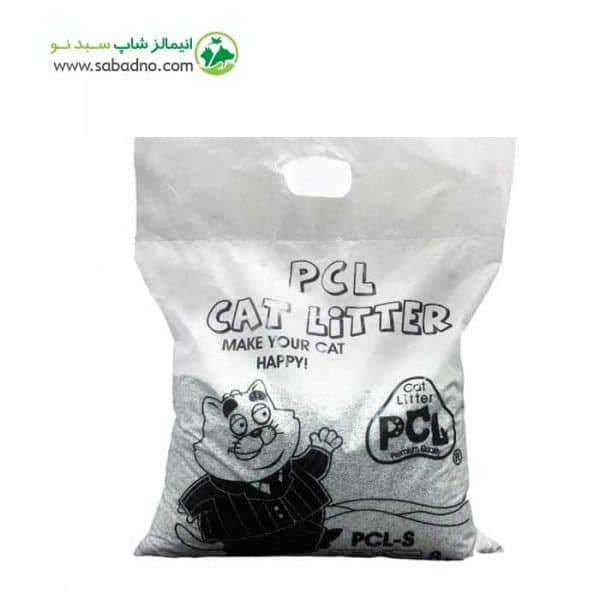 خاک گربه شکسته برند پی سی ال PCL مدل PCL08 وزن 8 کیلوگرم