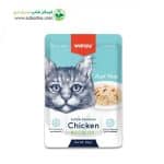 پوچ گربه برند ونپی طعم مرغ و کت فیش Wanpy Cat Chicken & Codfish وزن 85 گرم