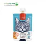 پودینگ گربه برند ونپی طعم مرغ و هویج  Wanpy Cat Chicken & Carrot وزن 90 گرم 