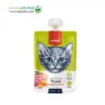 پودینگ گربه برند ونپی طعم مرغ و هویج و ماهی تن Wanpy Cat Tuna & Chicken وزن 90 گرم 