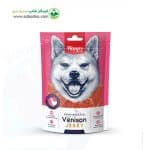تشویقی جرکی سگ برند ونپی با طعم گوزن Wanpy Dog Venison Jerky وزن 100 گرم 