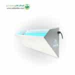چراغ سایلنت جذب حشرات مجهز به تله چسبی مدل دیواری 160DP با رنگ الکترواستاتیک 160DFS برند asazist