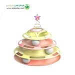 اسباب بازی فکری گربه مدل سه طبقه ای طرح استار
