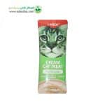بستنی گربه یو اس پت در طعم های مختلف Uspet cream cat treat بسته یک عددی وزن ۵۵ گرم