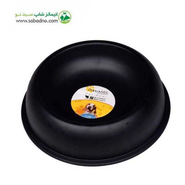 ظرف فلزی آب و غذای سگ و گربه برند دنیل مدل Hapkins سایز 4 قطر 28 کد X78 موجود در 5 رنگ